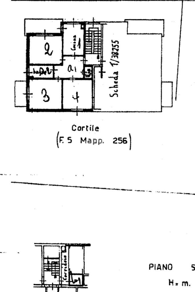 Three-room apartment Via sant'ambrogio, Vittuone - floor plans 1