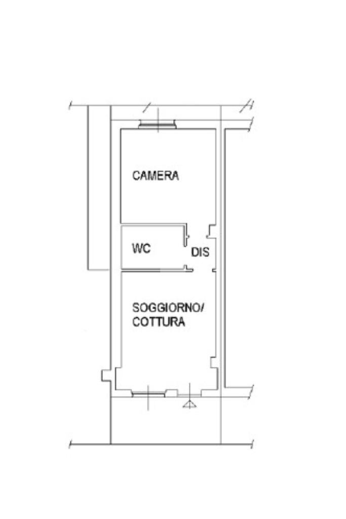 Two-room apartment Via IV Novembre, Grezzago - floor plans 1