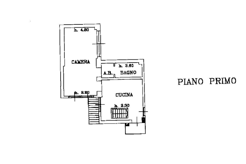 Casa semi indipendente Casa semi, Vaprio d'Agogna - planimetria 1