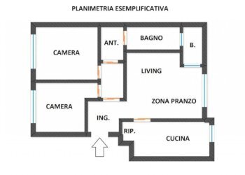 Bilocale Via Giulio Verne, Bologna (zona Corticella) - foto 23