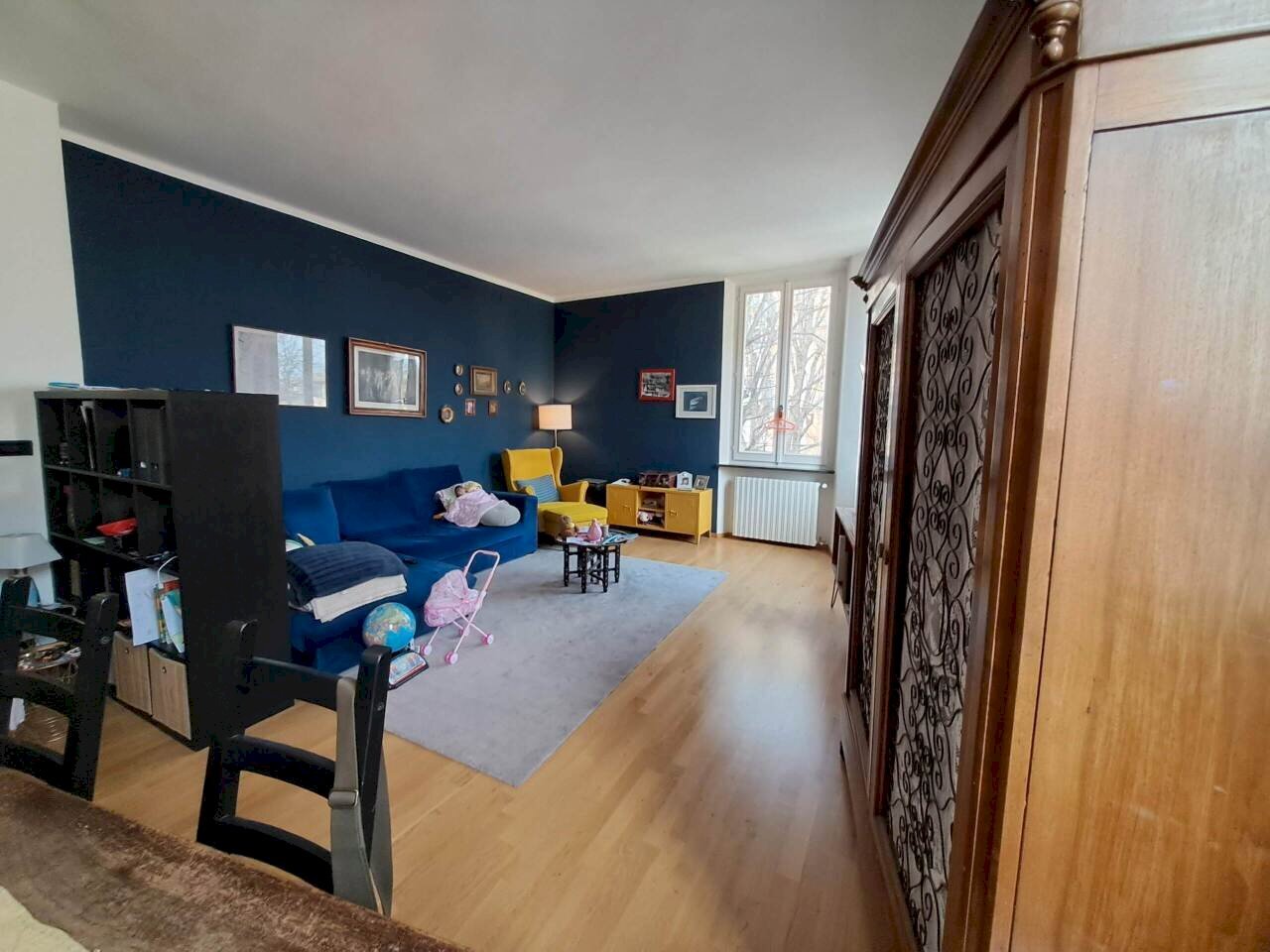 sala - Three-room apartment Borgo San Giuseppe 46, Parma (neighborhood Oltretorrente) - photo 3