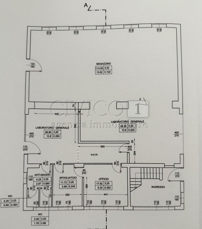 PIANTINA.jpg - Laboratory Strada Padana verso Padova 114, Vicenza - floor plans 1