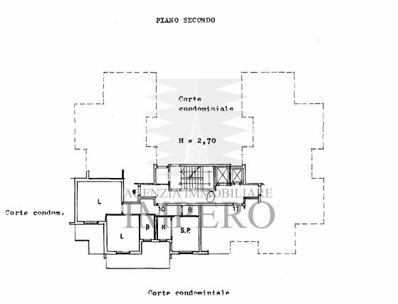 plan - Trilocale Via San Secondo 15, Ventimiglia - planimetria 1