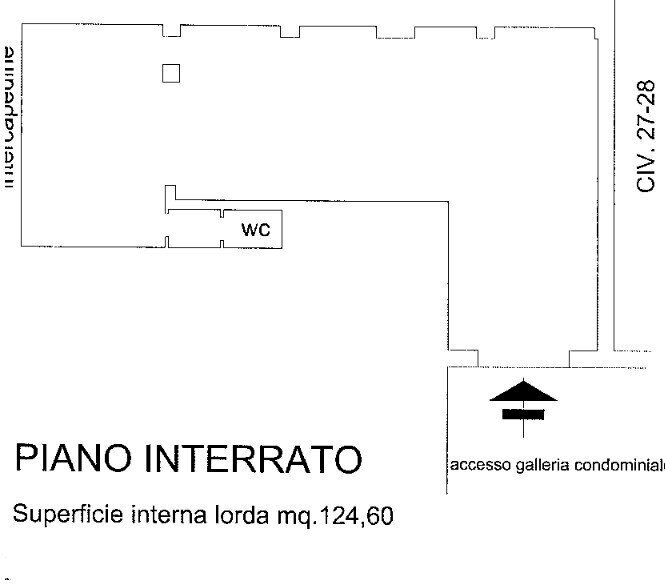 1.jpg - Magazzino Via del Mare snc, Arenzano - planimetria 1