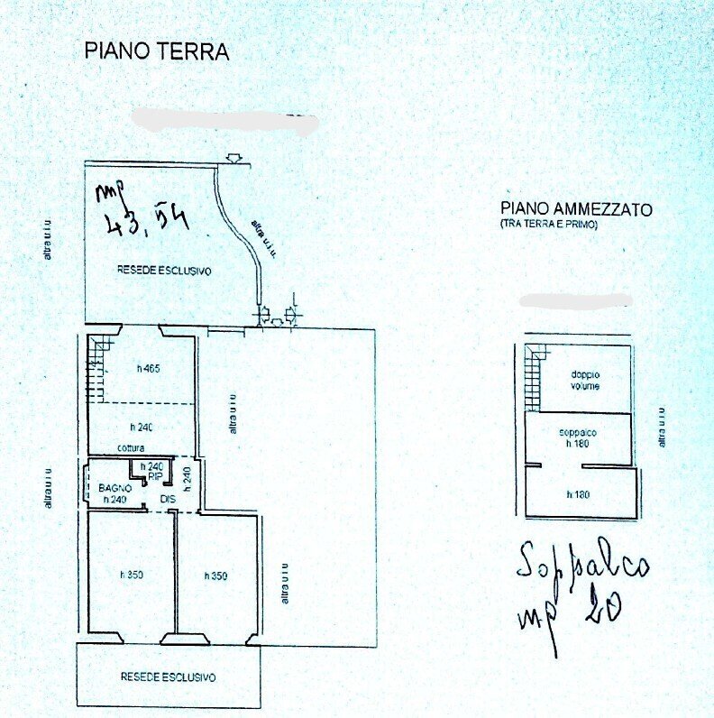 Planimetria.jpg - Trilocale Via Giovanni da Milano, Firenze - planimetria 1