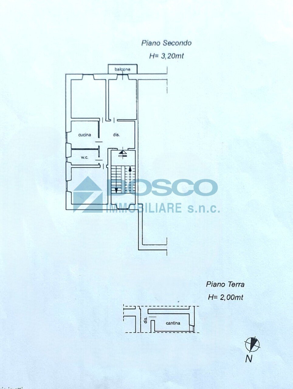 planimetria.JPG - Quadrilocale Via Bertolani e Neri 129, La Spezia - planimetria 1