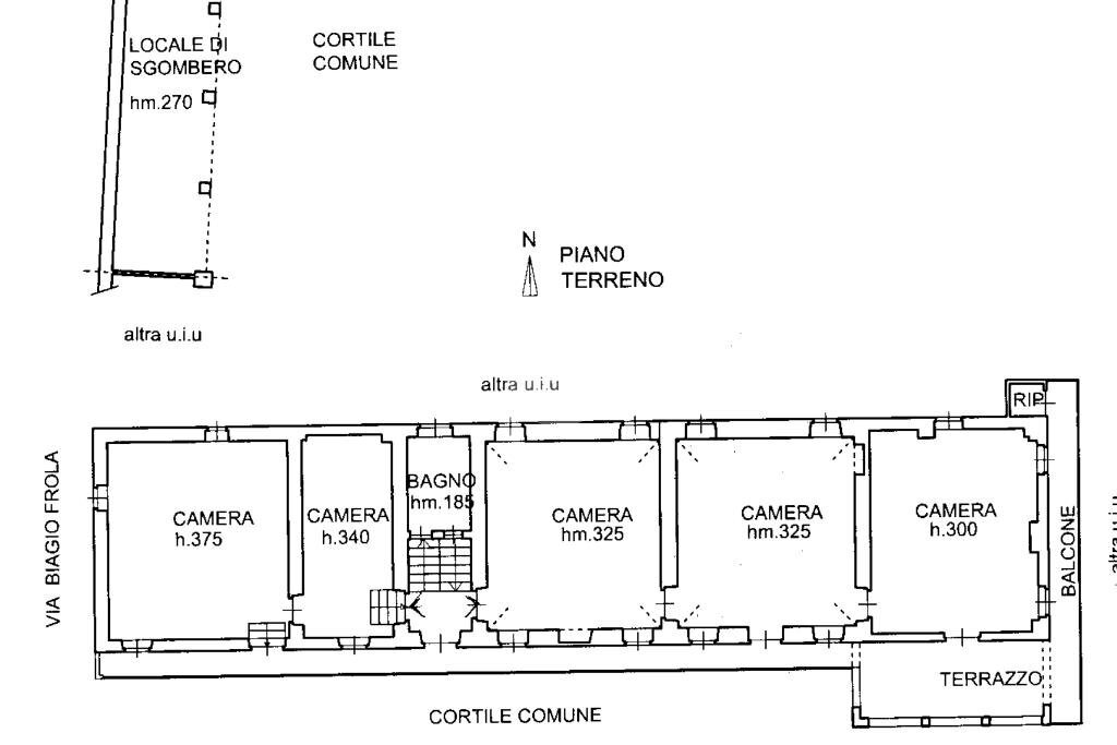 Independent house Via Biagio Frola, Montanaro - floor plans 1