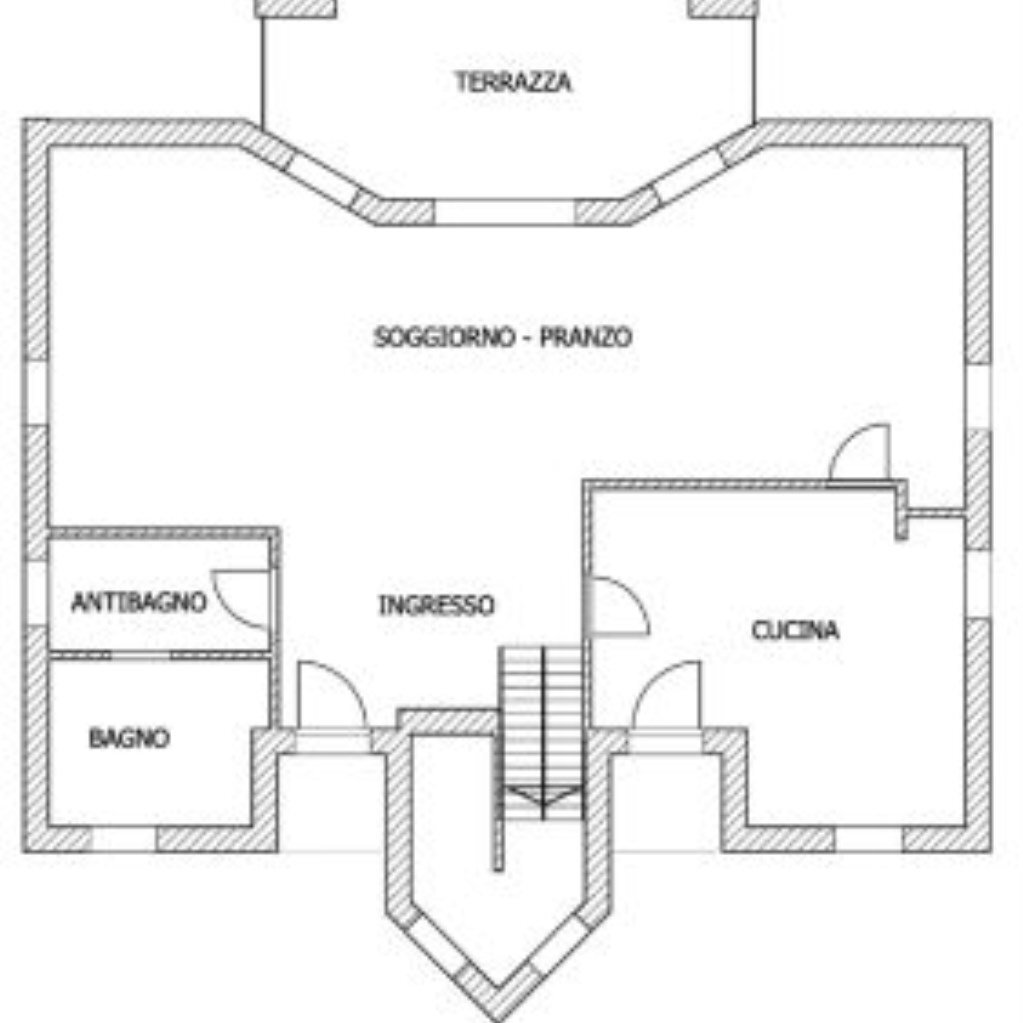 Villa Via Maceri Superiore, 1, Minerbio - floor plans 1