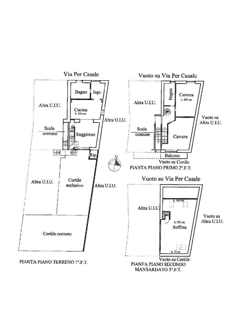 Casa semi indipendente Via per Casale, Verolengo - planimetria 1