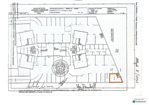 Box Torino - planimetria 1