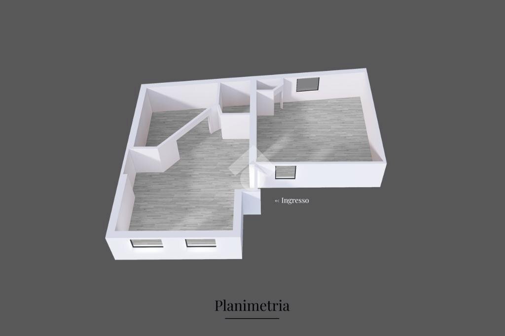 Trilocale Via rivaira, Ventimiglia - planimetria 1