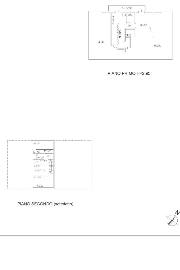 Trilocale Viale dei Mille, Cervia - planimetria 1