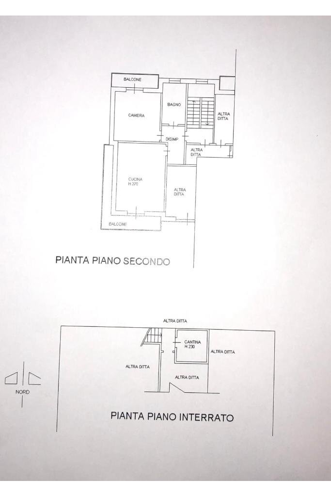 Bilocale Via Savona, La Loggia - planimetria 1