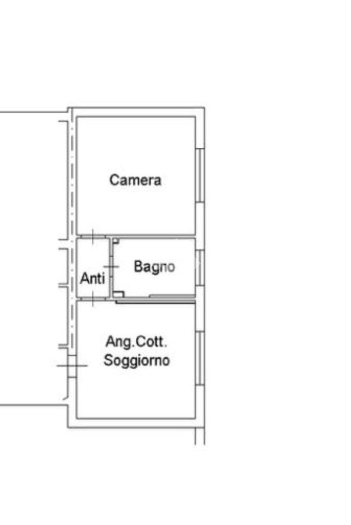 Bilocale Viale Giuseppe Giusti, Rimini - planimetria 1