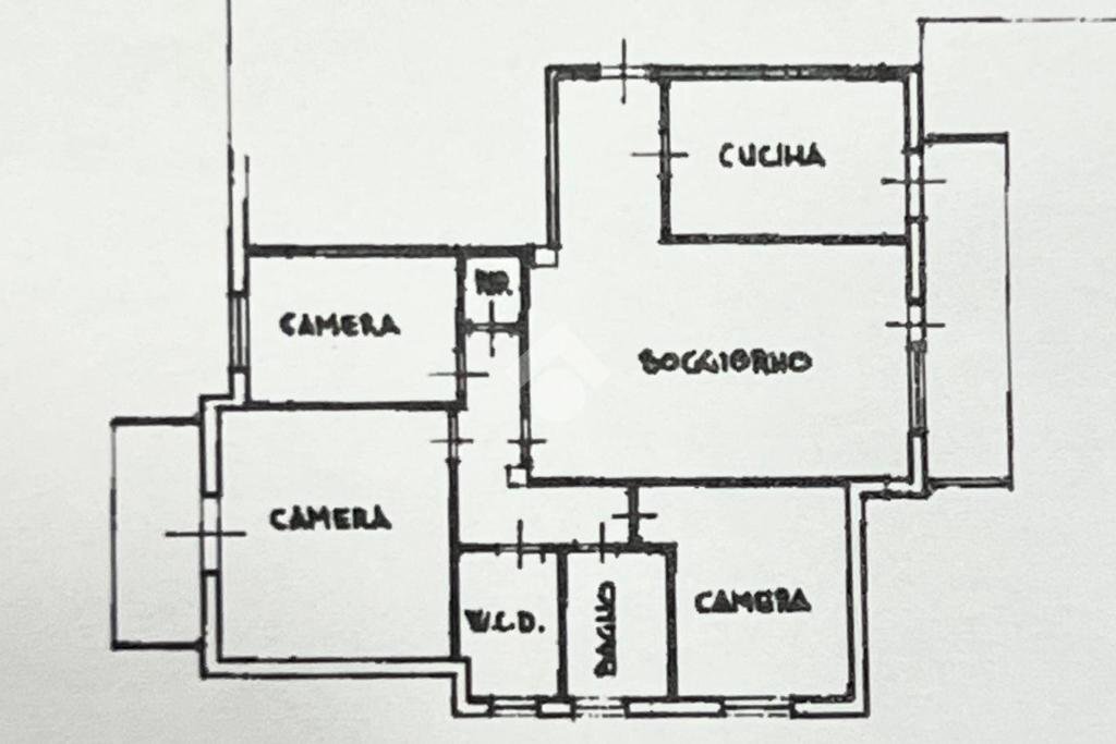 Quadrilocale Via Flaminia, Rimini - planimetria 1