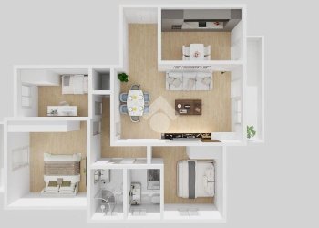 Four-room apartment Via Flaminia, Rimini - photo 14