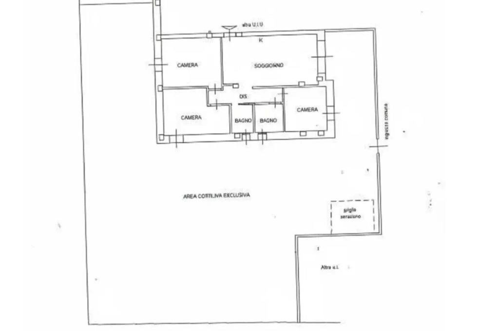 Quadrilocale Via dimitrov, Reggio nell'Emilia - planimetria 1