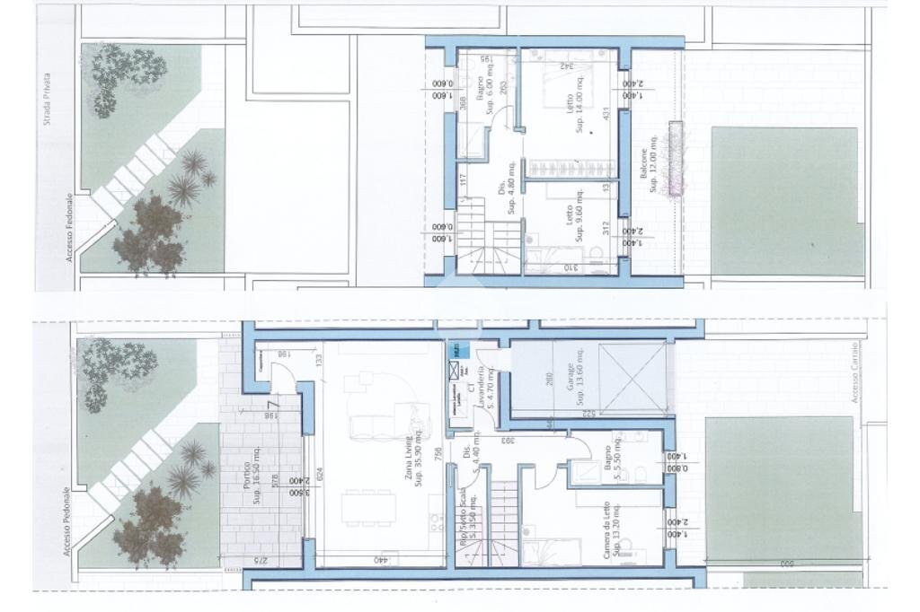 Porzione di casa Peter Benenson, Sorbolo Mezzani - planimetria 1