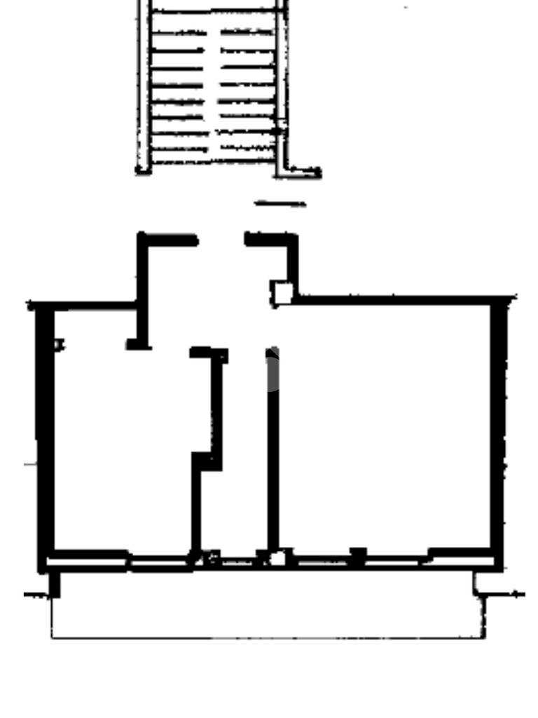 Two-room apartment Via Viverone, Torino (neighborhood Parella) - floor plans 1