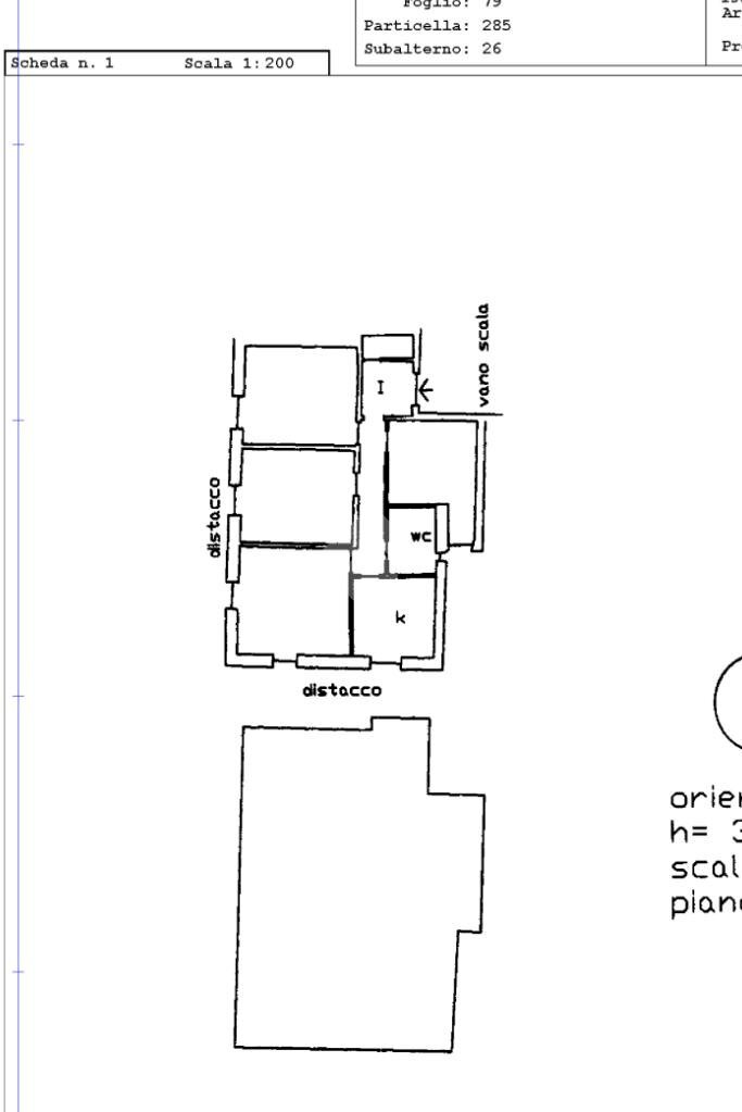 Quadrilocale Via de cavero, Genova (zona Cornigliano) - planimetria 1