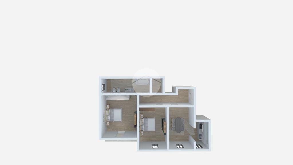 Trilocale Via Mignone, Savona (zona Mignone) - planimetria 1