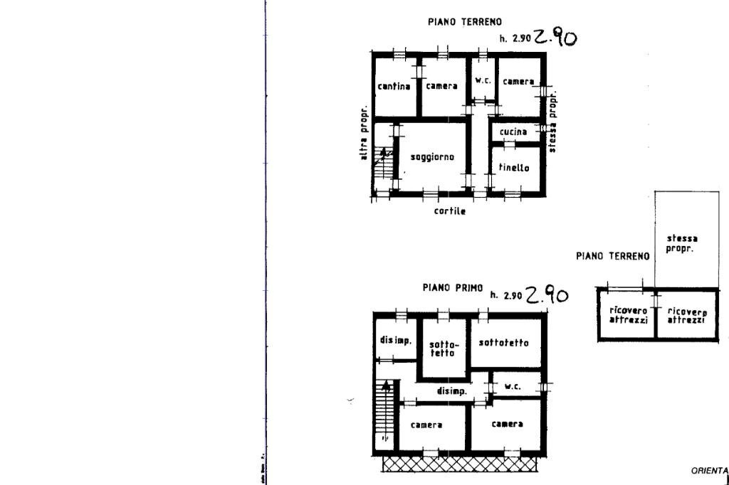 Casa semi indipendente Via Sp83, Alessandria - planimetria 1