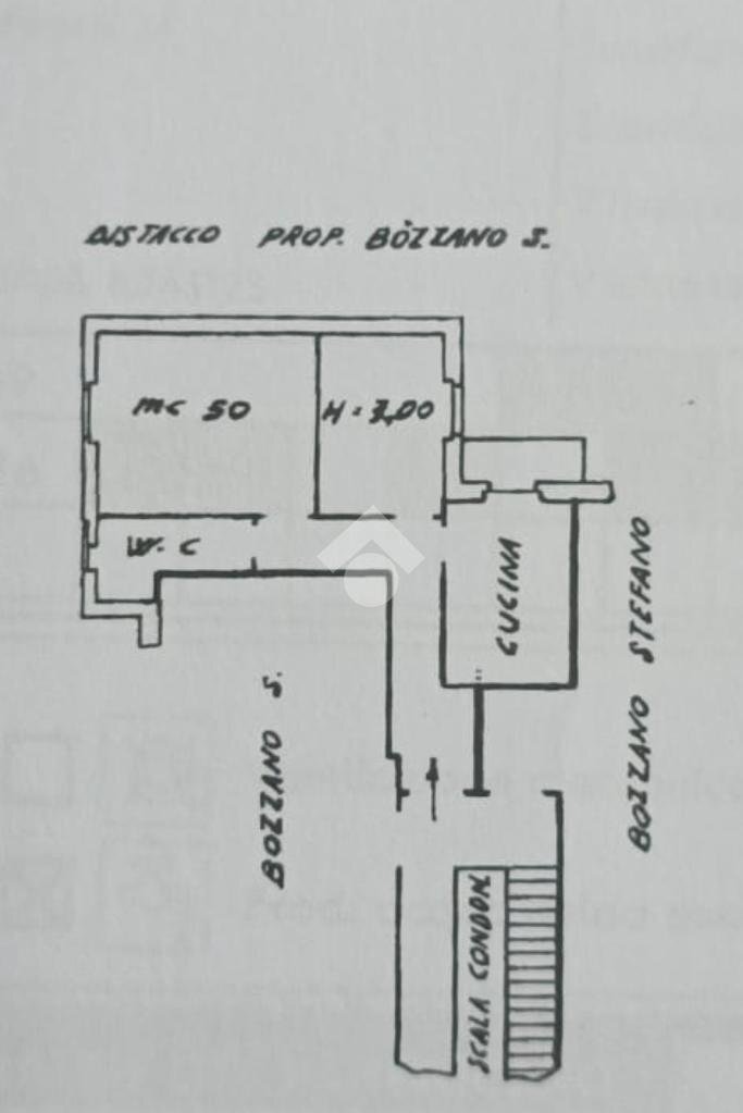 Trilocale Via Enrico Morselli, Genova (zona Voltri) - planimetria 1