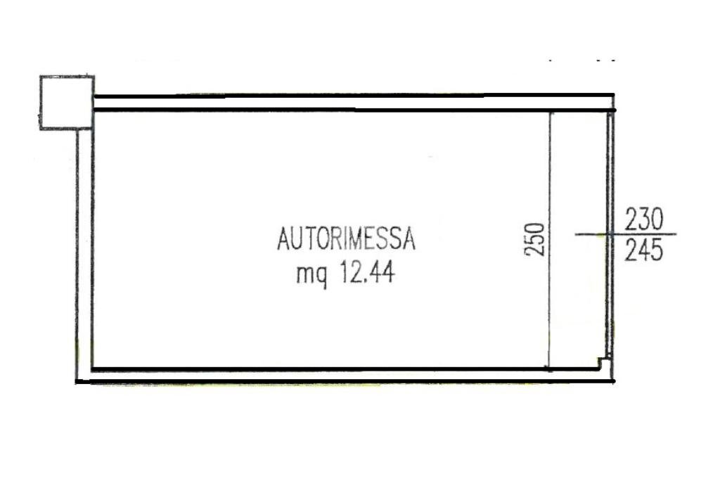 Box Via Aurelio Saffi, Bologna (zona Saffi) - planimetria 1