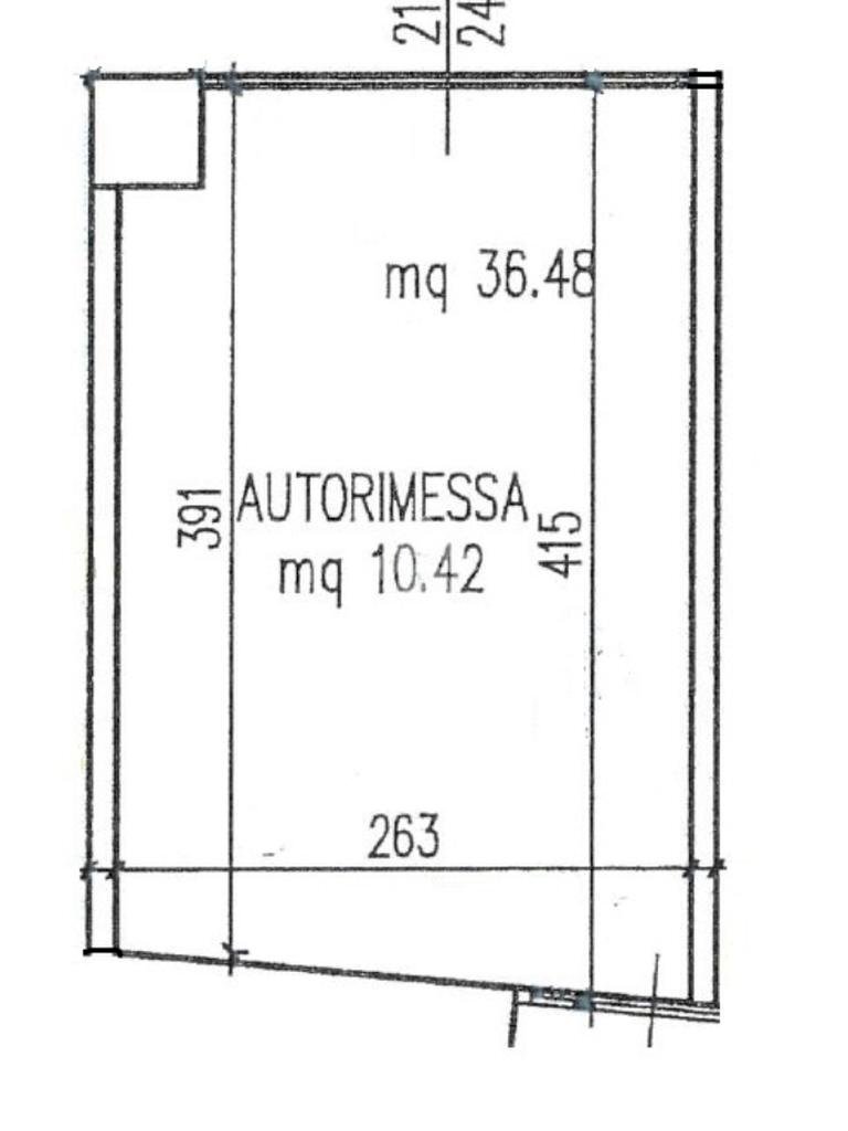 Box Via Aurelio Saffi, Bologna (neighborhood Saffi) - floor plans 1