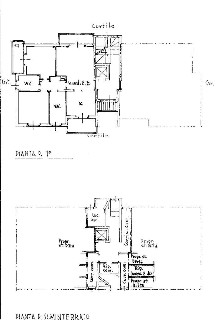 Casa indipendente Via monte grappa, Vittuone - planimetria 1