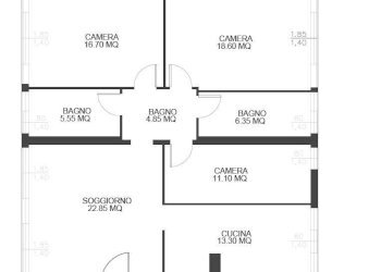 Three-room apartment Modena - photo 12