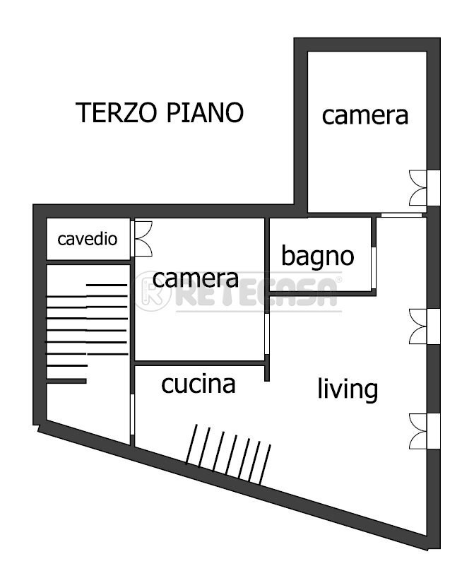 appartamento.jpg - Appartamento via don primo adami, Gargnano - planimetria 1
