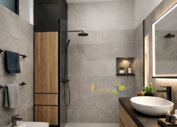 RENDERING BAGNO.PNG - Three-room apartment Viale Mentana 138, Parma - photo 6