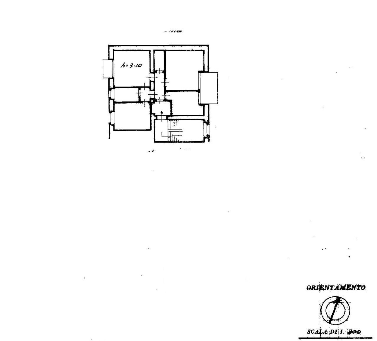 IA1386 DI NATALE.jpg - Trilocale Siracusa - planimetria 1
