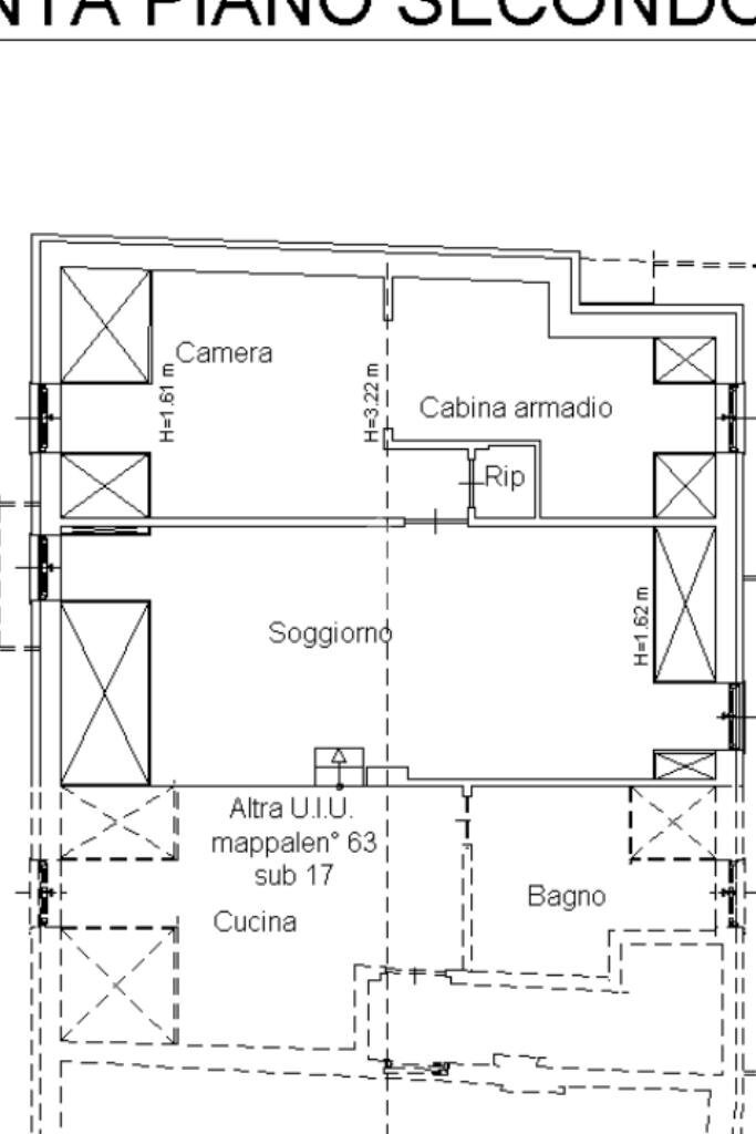 Trilocale Via G. Galilei, Beinasco - planimetria 1