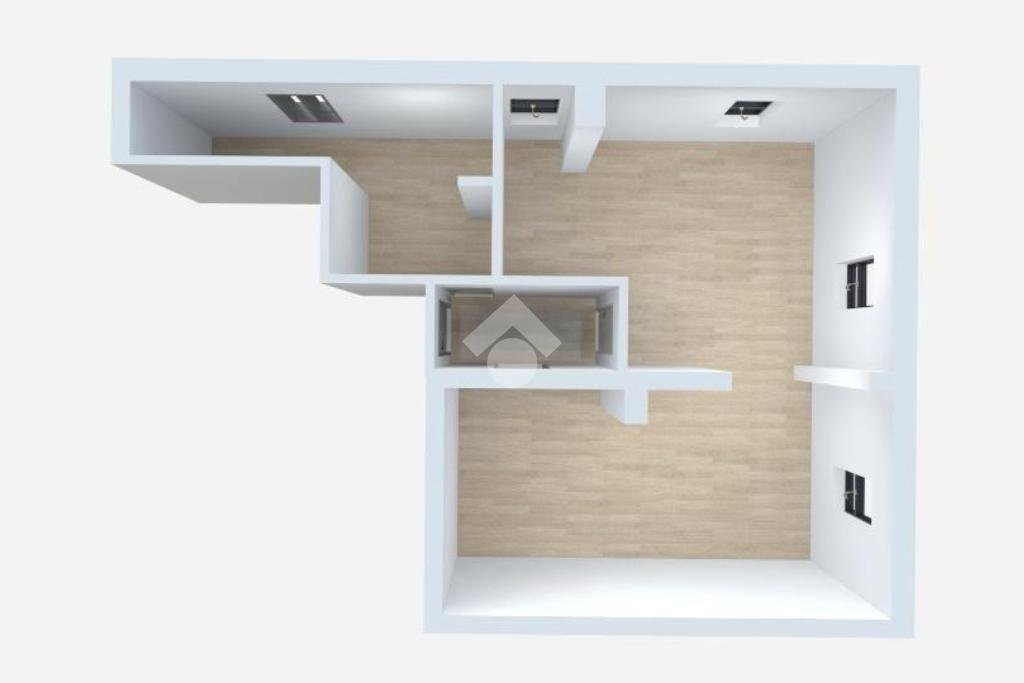 One-room apartment Via Andrea Costa, Budrio - floor plans 1