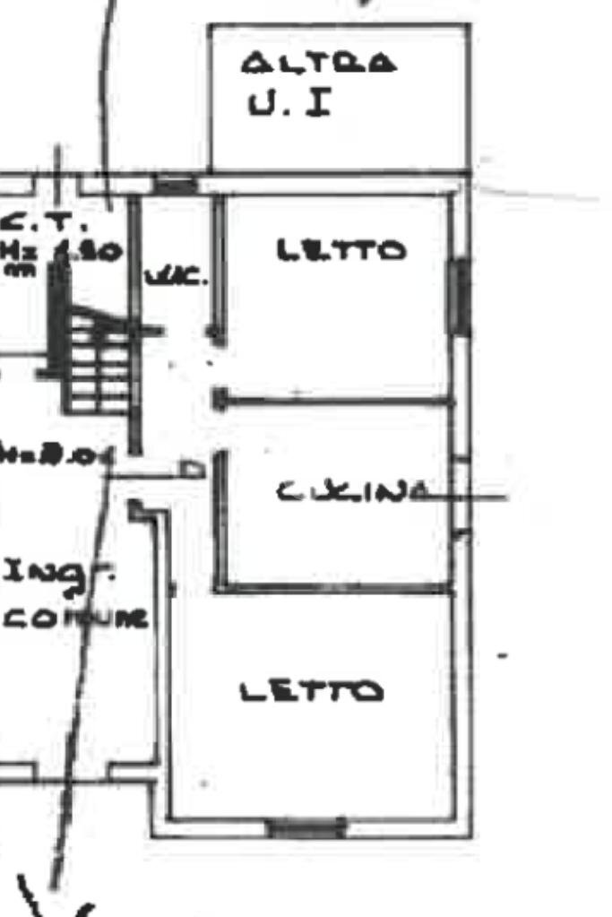 Trilocale Via Bacco, Cervia - planimetria 1