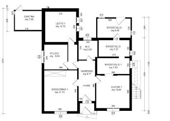 PIANO TERRA - Casa indipendente via Mameli  27, Rovigo - foto 12