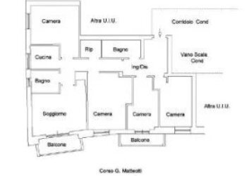 planimetria - Appartamento Corso Giacomo Matteotti, Sanremo - foto 34