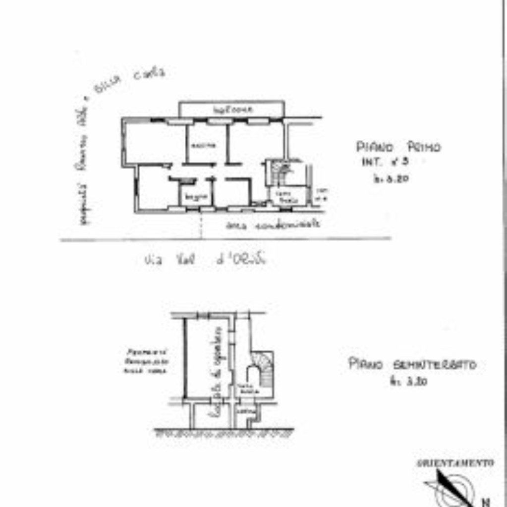 Appartamento Via Val d'Olivi, 272, Sanremo - planimetria 1