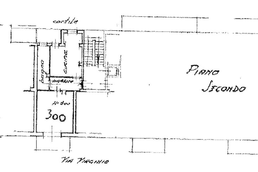 Bilocale Via Virginio, Pinerolo - planimetria 1