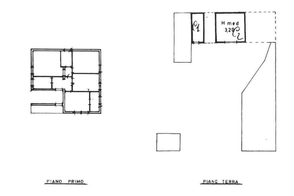 Villa Viale Roma, Vallefoglia - planimetria 1