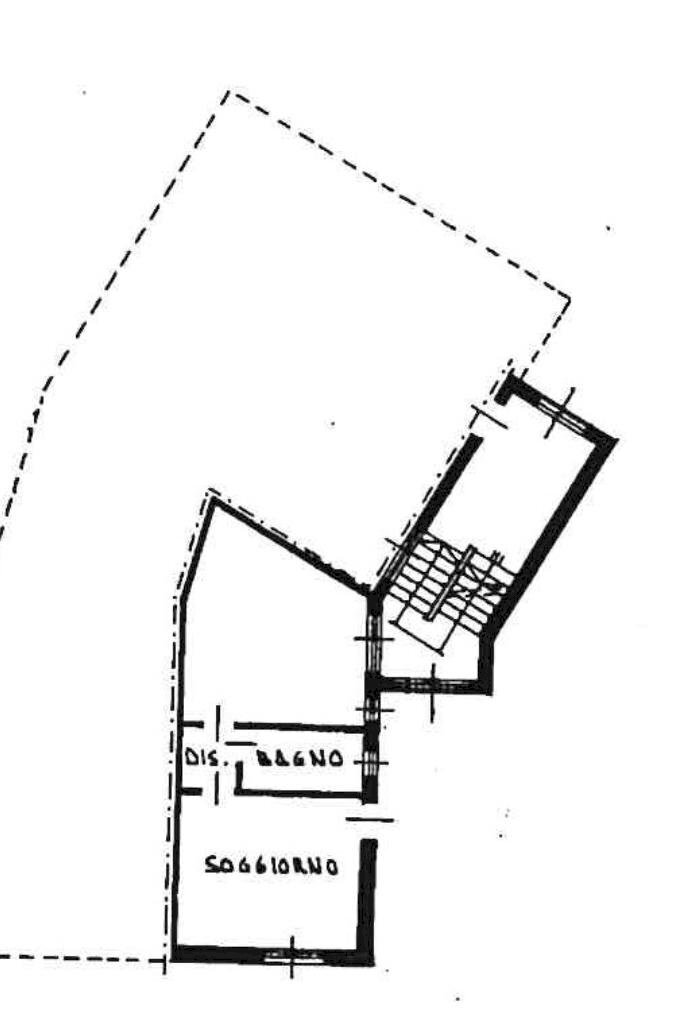 Bilocale Via della Gora, Rueglio - planimetria 1