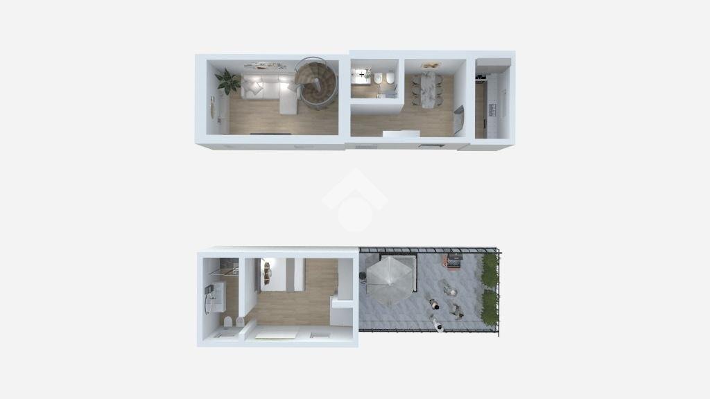 Rustico Via Pascoli, Santarcangelo di Romagna - planimetria 1