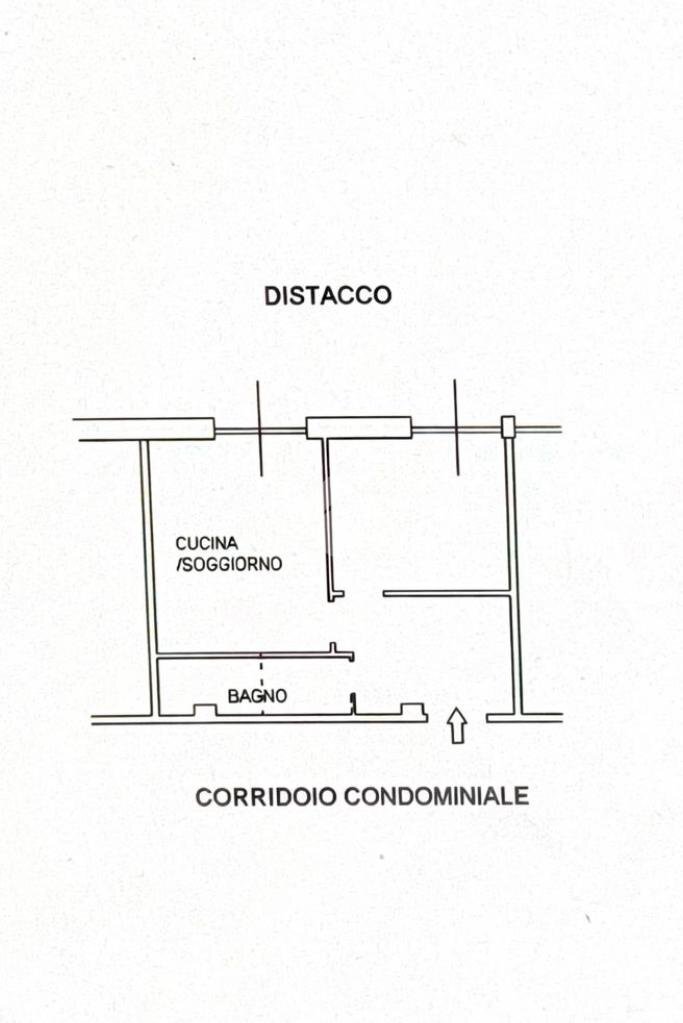 Trilocale Via XX Settembre, Genova - planimetria 1