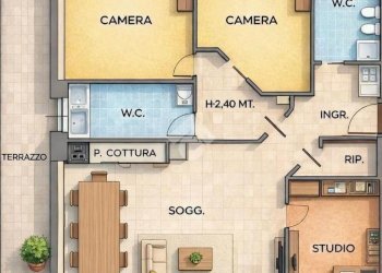 Trilocale Via Giuseppe di Vittorio, Gorgonzola - foto 36