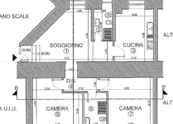 Planimetria - Trilocale Piazza Antonio Mancini, Roma - foto 55