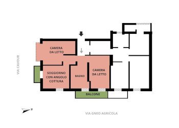 Trilocale Via Cavour, Ventimiglia - foto 2