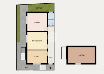 Porzione di casa Via Provinciale, Pessano con Bornago - foto 14