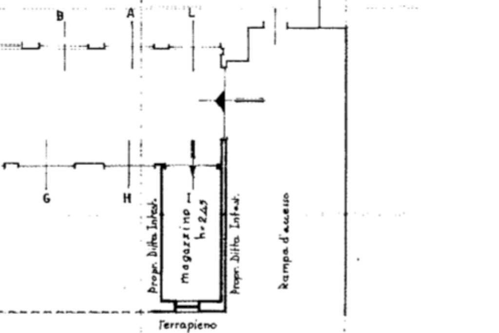 Three-room apartment Via S. Lazzaro, Andora - floor plans 1
